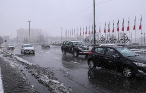 بارش برف بهاری در تهران/ احتمال جاری شیدن سیل در پایتخت 
