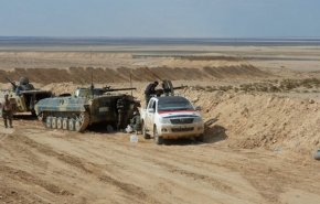 درگیری ارتش سوریه با تروریست‌های داعش در بیابان‌های «دیرالزور» و «حمص»