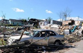 بحران توفان در آمریکا/ گردبادهای هولناک در ایالت‌های جنوبی ۳۱ تن را به کام مرگ کشاند