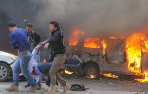 هلاکت چند تروریست در انفجار خودروی بمب‌گذاری شده در سوریه