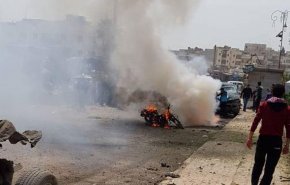 انفجار در شهر عفرین سوریه+ عکس