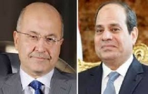السیسی تعیین «مصطفی الکاظمی» برای نخست‌وزیری عراق را به صالح تبریک گفت