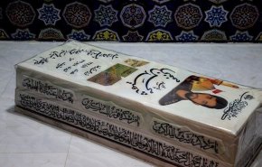 سنگ مزار جدید شهید محسن حججی به روایت تصاویر