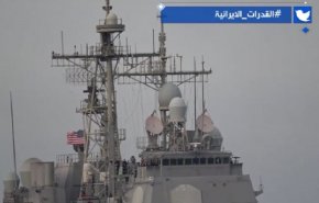هاشتاغ.. البوارج الحربية الأميركية في مياه الخليج الفارسي + فيديو