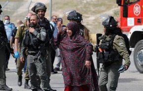 صهیونیست‌ها مادر شهید فلسطینی را دستگیر کردند