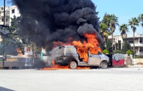 إنفجار عبوة ناسفة بسيارة عسكرية لقسد في ريف دير الزور