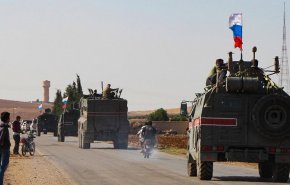 تسير دورية عسكرية روسية تركية في ريف عين العرب 
