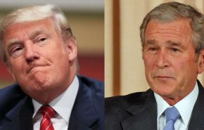 انتقاد ترامپ از پیام «جورج بوش» درخصوص کنار گذاشتن اختلافات حزبی در بحران کرونا