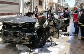 انفجار خودروی بمب‌گذاری شده در مناطق تحت سیطره ترکیه در شمال سوریه