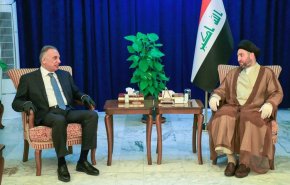 نخست وزیر جدید عراق با سید عمار حکیم دیدار کرد