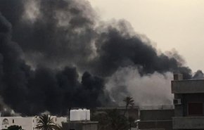 حمله موشکی شبه‌نظامیان «حفتر» به فرودگاه معیتقیه