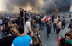 وقوع اعتراضات در چند استان عراق