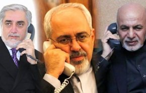 ایران از امضای توافق بین غنی و عبدالله استقبال کرد/ گفتگوی تلفنی ظریف با اشرف غنی و عبدالله عبدالله