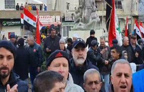 اعتراض اهالی جولان اشغالی به طرح رژیم اشغالگر برای مصادره زمین‌های سوریه
