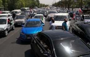 راهپیمایی خودرویی در دمشق به مناسب روز جهانی قدس