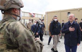وزیر کشور ترکیه برای اولین بار وارد خاک سوریه شد