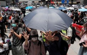 معترضان هنگ‌کنگی لغو لایحه امنیت ملی را خواستار شدند
