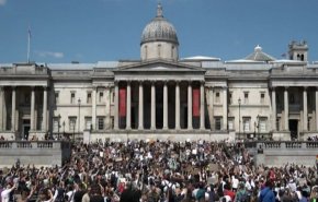بالفيديو.. المظاهرات ضد العنصرية تمتد إلى لندن