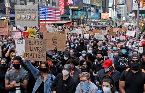 فيديوهات حصرية من استمرار الاحتجاجات في نيويورك