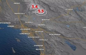 زلزله در کالیفرنیا؛ هالیوود لرزید/ زلزله نسبتا شدید ۵.۵ ریشتری در آمریکا