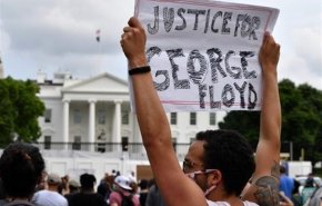 برگزاری مجدد تظاهرات ضد نژادپرستی مقابل کاخ سفید