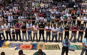 اولین نماز جمعه در مسجدالاقصی پس از بازگشایی برگزار شد