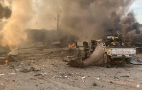 انفجار خودروی بمب گذاری شده در راس العین/ کشته شدن هشت سوری