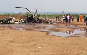 سقوط بالگرد «ام آی-17» ارتش اندونزی 4 کشته برجای گذاشت