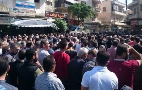 تظاهرات مردم ادلب علیه تروریست‌های جبهة النصره