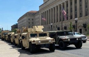 استقرار نظامیان ناشناس در واشنگتن؛ افزایش نگرانی‌ها درباره نظامی‌گری در خیابان‌ها