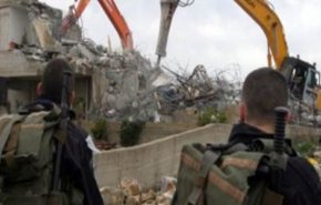 رژیم صهیونیستی خانه یک فلسطینی در قدس اشغالی را تخریب کرد
