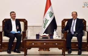 نوري المالكي يلتقي وزير النفط العراقي الجديد 