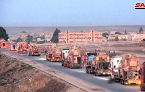 ورود ۵۲ کامیون نظامی آمریکایی به خاک سوریه
