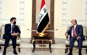 اربیل و بغداد بر همکاری برای رفع اختلاف مطابق با قانون اساسی عراق تاکید کردند
