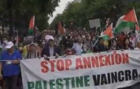 فرنسا.. مظاهرات تندد بخطة الضم الصهيونية (+صور)