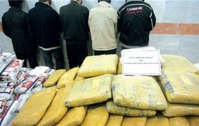 ضبط نحو طنين من المخدرات في وسط ايران