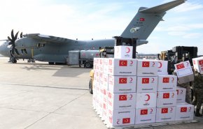 وصول مساعدات طبية تركية إلى العاصمة بغداد