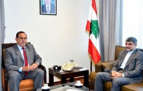 وزير الصناعة اللبناني يبحث مع السفير الإيراني تطوير التعاون بين البلدين