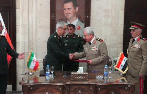امضای توافقنامه همکاری نظامی و امنیتی ایران و سوریه