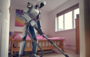 لراحة ربات البيوت.. روبوت مدهش يقوم بالأعمال المنزلية