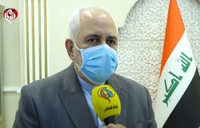 ظريف لقناة العالم: زيارتي بغداد تقررت قبل جولة الكاظمي