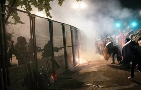 پنجاه و نهمین شب اعتراضات در پورتلند