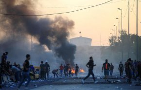 شاهد..مقتل متظاهرين اثنين والأمن يتصدى لاحتجاجات وسط بغداد