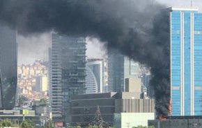 فیلم| آتش سوزی مهیب در یک مجتمع تجاری در «آنکارا»