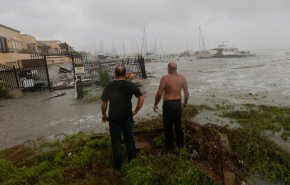 خسارات میلیونی توفان هانا در آمریکا