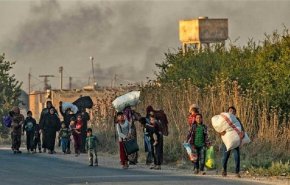 قرى شمال سوريا تشهد حركة نزوح جراء حالة الاقتتال والتناحر 