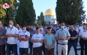 شاهد: القدس المحتلة تصدح بتكبيرات عيد الاضحى المبارك