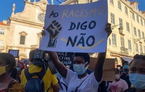 تظاهرات ضد نژادپرستی به پرتغال رسید