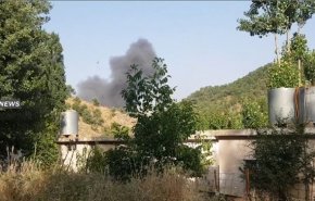 نخستین حمله هوایی ترکیه به منطقه نزدیک 'دهوک' عراق