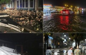 طوفان ایسایاس در آمریکا 5 کشته برجا گذاشت/ برق 2.8 میلیون نفر قطع شد